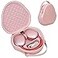 Canboc Case Compatible with Apple Max Wireless OverEar Headphones Extra Space fits Cable Charger Pink PU