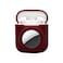 KJGLRSQH 2 in 1 Protective Skin Case Compatible for Airpods and Airtag Case Combo Set Silicone GPS Tracker Cover Holder Soft ShockProof AntiScratch AntiLost