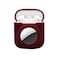 KJGLRSQH 2 in 1 Protective Skin Case Compatible for Airpods and Airtag Case Combo Set Silicone GPS Tracker Cover Holder Soft ShockProof AntiScratch AntiLost