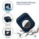 Enspito 2 in 1 Silicone Protective Skin Cover Compatible with AirPod 12 and AirTag Soft Comprehensive Protective Case with 2 PCS TPU Screen Protector AntiScratch AntiFall AntiLostNavyBlue