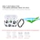 AGAOSH for Airpods Pro 2nd Generation Case Cover with KeychainCute Paw Print Soft Silicone Skin Protective Accessories for New Apple Airpods Pro 2 Gen Charging Case Paw