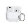 Aircawin Compatible with Airpods 3 Case Clear GlitterSparkle Bling Case for Airpods 3rd Generation Case Cover 2021Full Protective Soft TPU Case for Airpod 3 Case with KeychainGlitter