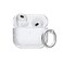 Aircawin Compatible with Airpods 3 Case Clear GlitterSparkle Bling Case for Airpods 3rd Generation Case Cover 2021Full Protective Soft TPU Case for Airpod 3 Case with KeychainGlitter