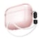 Aircawin for Airpods Pro 2 Case ClearSoft TPU Skin for Airpod Pro 2nd Generation Case Cover 2022Full Protective Transparent Shockproof Drop Protection Case with Strap for Airpods Pro 2Pink
