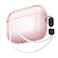 Aircawin for Airpods Pro 2 Case ClearSoft TPU Skin for Airpod Pro 2nd Generation Case Cover 2022Full Protective Transparent Shockproof Drop Protection Case with Strap for Airpods Pro 2Pink