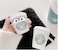 Junxihua AirPods 3 Kawaii Ice Cream Cup Case Soft Silicone ShockAbsorbing Protective Case with Keychain for Apple AirPods 3 White