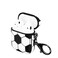 KAMPETACE Airpods Case CoverDurable Full Protection Soccer Design Airpods 12 Case Coverwith Keychain Front LED Visible
