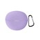 AKABEILA Compatible with Huawei FreeClip Case Silicone Protective Cover for Earphonerd Generation Soft Shockproof Skin Cases Wireless Charging LED Visible Earphone Generation Purple