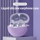 AKABEILA Compatible with Huawei FreeClip Case Silicone Protective Cover for Earphonerd Generation Soft Shockproof Skin Cases Wireless Charging LED Visible Earphone Generation Purple