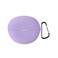 AKABEILA Compatible with Huawei FreeClip Case Silicone Protective Cover for Earphonerd Generation Soft Shockproof Skin Cases Wireless Charging LED Visible Earphone Generation Purple