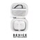 CaseSack Case for JBL Vibe Beam True Wireless Noise Cancelling Earbuds White