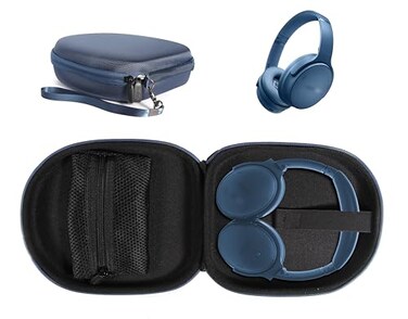 CaseSack Replacement Case for Bose QuietComfort Bluetooth Headphones with Microphone QuietComfort 45 35 35 II Blue Note Bose Headphone May Already Includes a case