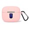 claiol Claiol Premium Silicone Case for TAGRY X08 Wireless Earbuds with Carabiner Pink
