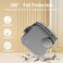 POZCIS CMF Clear Case for Buds Pro 2 Soft TPU Protective Earbuds Cover with Carabiner Accessories