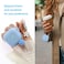 CASEFUN Compatible with AirPods 4 Case Premium Soft Silicone Protective Case Cover for Apple AirPods 4th Generation with Cleaner Kit Keychain Accessories for Women Girls