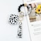 KOUJAON Compatible with AirPods Case Cover Soft Silicone Protective Cover with Bracelet Keychain Compatible with Apple AirPods 2nd 1st Generation Charging Case Cow