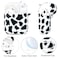 KOUJAON Compatible with AirPods Case Cover Soft Silicone Protective Cover with Bracelet Keychain Compatible with Apple AirPods 2nd 1st Generation Charging Case Cow