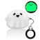 CCXNAS Compatible with AirPods Pro Pro 2nd Generation Case Cover Luminous Cute Ghost Cases Designed for Airpod ProPro 2 Soft Silicone Anime Funny 3D Cartoon Case for Men Women