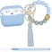 KOUJAON Compatible with Airpods Pro 2nd Generation Case Cover 2022 Soft Silicone Protective Cover with Bracelet Keychain for Apple Airpods Pro 2 Case for Women Sky Blue