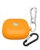 YQGFashbf Compatible with Beats Powerbeats Pro 2 Case Cover with KeychainSoft Silicone Shockproof Portable Earphone Sleeve Scratch Protective Cover for Powerbeats Pro2 for Men Women Orange