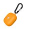 YQGFashbf Compatible with Beats Powerbeats Pro 2 Case Cover with KeychainSoft Silicone Shockproof Portable Earphone Sleeve Scratch Protective Cover for Powerbeats Pro2 for Men Women Orange