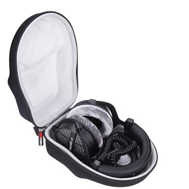 FBLFOBELI EVA Hard Storage Case Compatible with beyerdynamic DT 990 Pro 250 ohmDt 770 Pro 3280250 Ohm Studio Headphones Case Only New Version