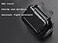 FEDAI Earphone Case ABS Resin Hard Storage Box Multifunction Protective Case for Earphone Earbud inEar Monitor EartipBlue