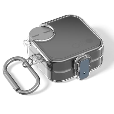 Nimuw for CMF Buds Pro 2 CMF Buds 2 Plus Case Cover Transparent and Protective TPU Case with Secure Locking System Keychain Clear