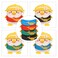 Gdpaddy Soft Silicone Case Cover Compatible with Apple AirPods 123D Cute Cartoon Shockproof Protective Earphone Case White