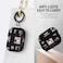 Gedicht for Airpods Pro 2nd Generation Case Cute Cool Red Shoes Pattern TPU Soft Cases for Airpods Pro Case 2nd1st Gen Shockproof for Airpods Pro 2 Case Men Women with Cleaner Kit Keychain