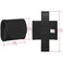 GEEKRIA Geekria Earbuds Pouch with Belt Loop Compatible with Apple AirPods Pro 32 AirPods 432 Protective Case Cover with Clip Holder for Bag Strap Black