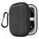 GEEKRIA Geekria Shield Earbuds Case Compatible with Skullcandy DIME EVODime 3 Sesh ANC Active Jib True 2 Indy Grind Fuel Replacement Hard Shell Travel Carrying Bag Dark Grey