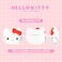 iFace Hello Kitty Friends Cute Case Compatible with AirPods 3rd Gen only Not for Pro3 Silicone Protective Cover Carabiner Clip Included Wireless Charging Compatible Cover Hello Kitty