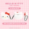 iFace x Sanrio Licensed Series Compatible with AirPods 12 Not for Pro TPU Protective Cover Carabiner Clip Included Wireless Charging Compatible Hello Kitty