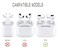 Johncase 2 Sets Dust Guard Sticker Compatible with AirPods Pro Cases Sliver