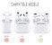 Johncase 2 Sets Dust Guard Sticker Compatible with AirPods Pro Cases Sliver