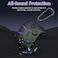 KOREDA Compatible with AirPods Pro 2nd1st Generation Case with Cleaner Kit Cute Funny Cool Game Player Design Silicone Protective Cover with Keychain for AirPods Pro Case 202320222019 Black