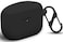 LDSXAY Compatible with Sony WF1000XM5 Case Cover Silicone Protective Skin Case for Sony XM5 Wireless Earbuds Front LED Visible Black