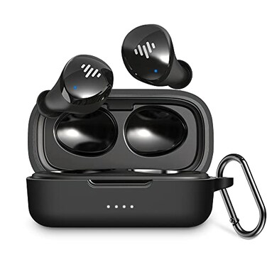 LEFXMOPHY Cover for iLuv TB100 Wireless Earbuds Case Black Heavy Duty Silicone Protective Skin Sleeve
