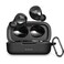 LEFXMOPHY Cover for iLuv TB100 Wireless Earbuds Case Black Heavy Duty Silicone Protective Skin Sleeve