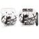 LEWOTE Compatible with Apple Airpods 4 Case Protective Funny Cute Cartoon Slim Cover with KeychainOne Piece Series Cool Zoro