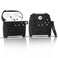 LEWOTE Compatible with Apple Airpods 4 Protective Funny Cute 3D Cartoon Case Cover with Keychain Gamepad Black