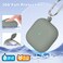 MHYALUDO for AirPods 4th Generation Case Cover 2024 Military Grade Soft Silicone ShockAbsorbing for AirPods 4 Case with Keychain Cleaning kit Gray