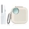 POZCIS for CMF Buds 2 PlusCMF Buds 2 CMF Buds Pro 2 Case Cover AntiScratch Shockproof Soft Silicone Protective Case with Carabiner Cleaner Kit Accessories SetOffWhite