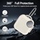 POZCIS for CMF Buds 2 PlusCMF Buds 2 CMF Buds Pro 2 Case Cover Soft Silicone Protective Earbuds Case Headphones Case with Carabiner Accessories SetWhite
