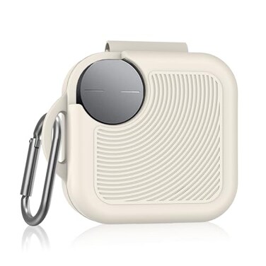 POZCIS for CMF Buds 2 PlusCMF Buds 2 CMF Buds Pro 2 Case Cover Soft Silicone Protective Earbuds Case Headphones Case with Carabiner Accessories SetWhite