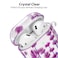 QINGQING Compatible with AirPods Case Cute Printed Design Airpods Protective Hard Case Cover Portable Shockproof Women Men with Keychain for Airpods 21 Charging Case