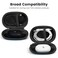 RISETECH Earbud Case Holder Earphone Case Wired Headphone Storage Pouch Hard EVA Small Zipper Bag Compatible with Oval Wireless Earbuds Beats Studio Buds TOZO Golden X1 Soundcore Space A40 Blue