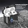 TSVSXS Lock Case Compatible with AirPods 4 with Active Noise Cancellation with Keychain Armor Rugged Shockproof Protective Cover Compatible with AirPods 4