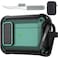valkit Valkit for Airpods Pro Case Cover with Lock Military Armor Series FullBody AirPod Pro Case with Keychain Cool Air Pod Pro Shockproof Protective Case for AirPods Pro 2019 BlackGreen